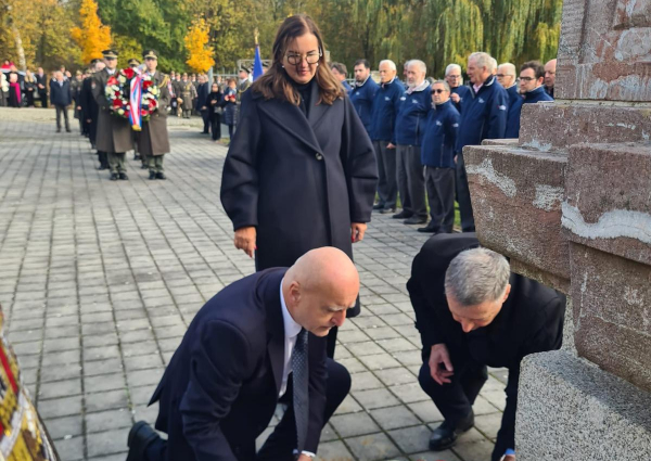 Slavnostní uctění památky padlých na Italském vojenském hřbitově v Milovicích - sobota 2.11.2024